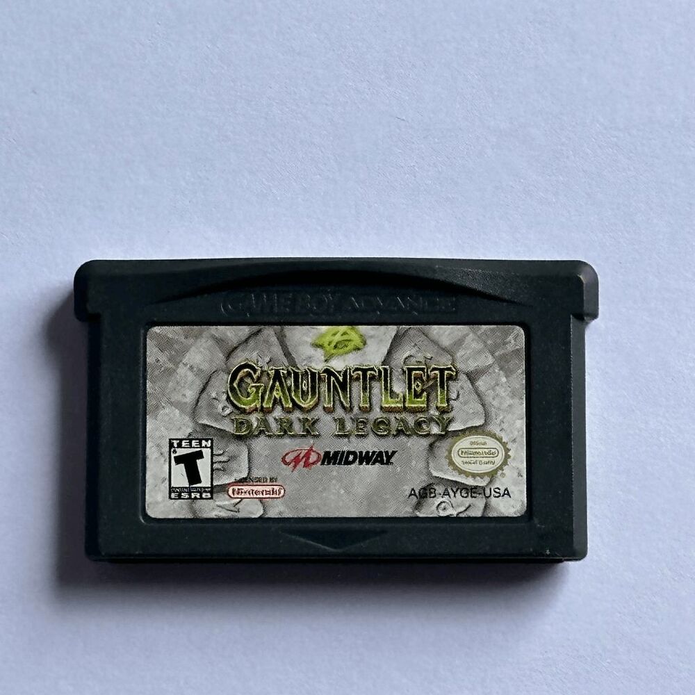 Gauntlet: Dark Legacy (Nintendo Gameboy Advance GBA, 2002), Authentic Game Only